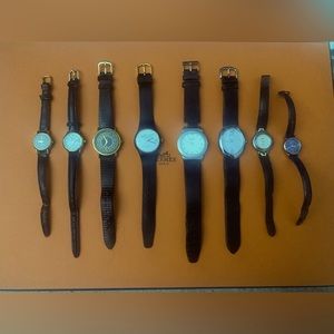 8 SET WATCH COLLECTION | BULOVA, GUESS, GENEVA, CARRIAGE, ETC